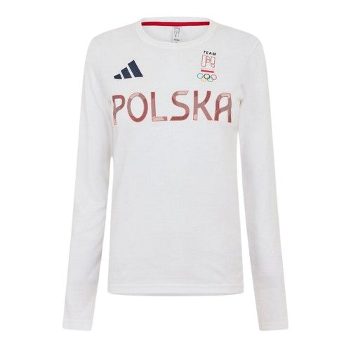 Front - Adidas Womens/Ladies Olympic Poland Jersey