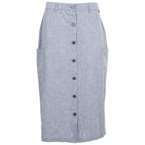 Front - Trespass Womens/Ladies Alexie A-line Midi Skirt