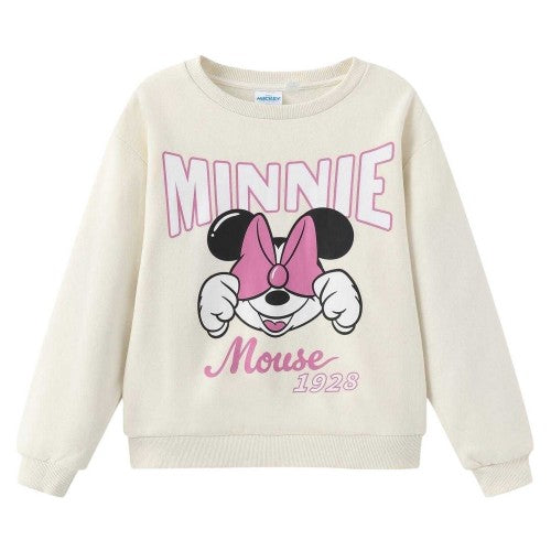 Front - Disney Childrens/Kids 1928 Minnie Mouse Sweatshirt