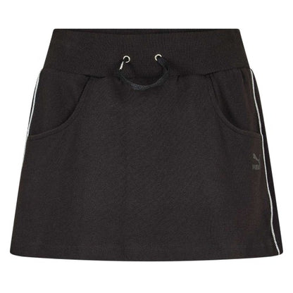Front - Puma Womens/Ladies Originals Ribbed Mini Skirt