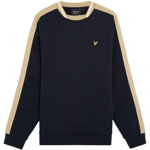 Front - Lyle & Scott Mens Taped Casual Sweatshirt