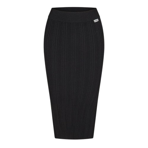 Front - Hugo Womens/Ladies Sareplie Knitted Pencil Skirt