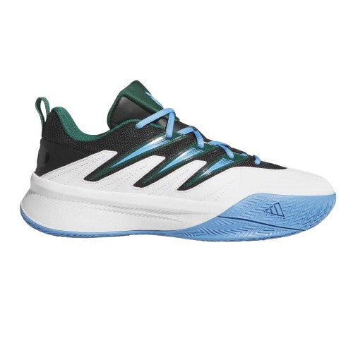 Front - Adidas Childrens/Kids Dame Certified 3 Basketball Shoes