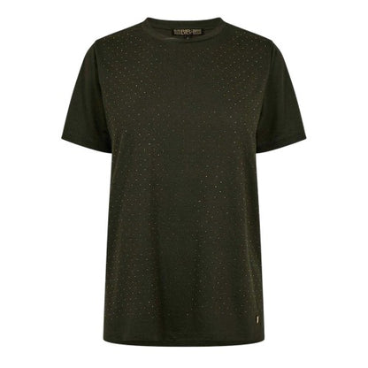 Front - Biba Womens/Ladies Diamante T-Shirt