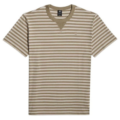 Front - G-Star Mens Striped T-Shirt
