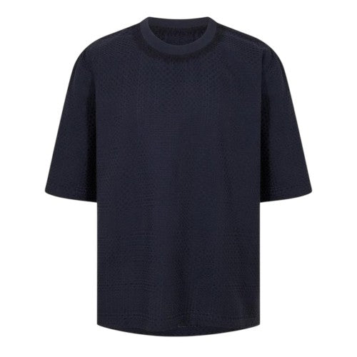Front - Ted Baker Mens Textured Crew Neck Regular T-Shirt