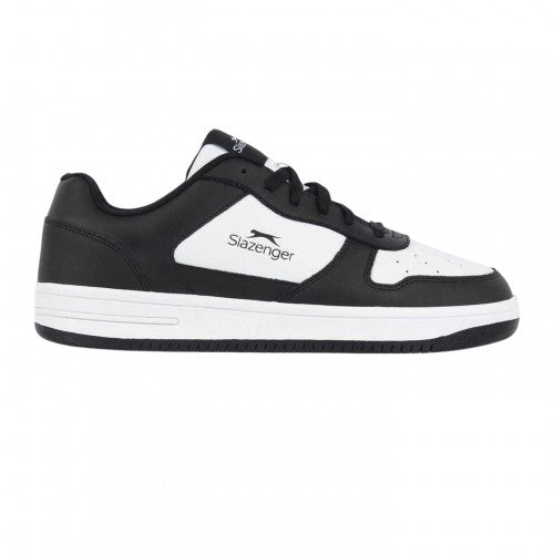 Front - Slazenger Childrens/Kids Tower Leather Flat Trainers