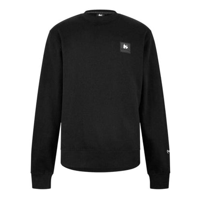 Front - Money Mens Combo Patch Crew Neck Sweatshirt