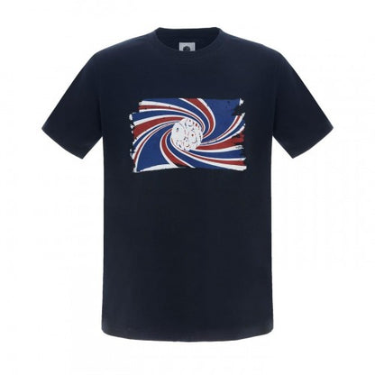 Front - Pretty Green Mens Swirl Logo T-Shirt