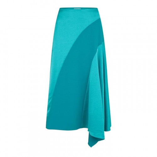 Front - Ted Baker Womens/Ladies Asymmetric Woven Midi Skirt