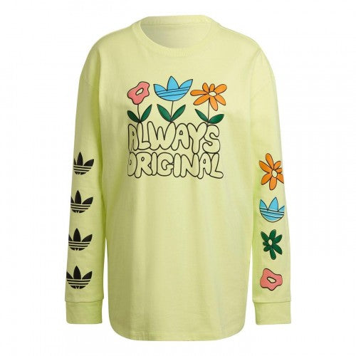 Front - Adidas Womens/Ladies Always Original Long-Sleeved T-Shirt