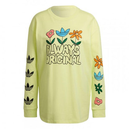 Front - Adidas Womens/Ladies Always Original Long-Sleeved T-Shirt