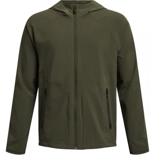 Front - Under Armour Childrens/Kids Hooded Fleece Jacket