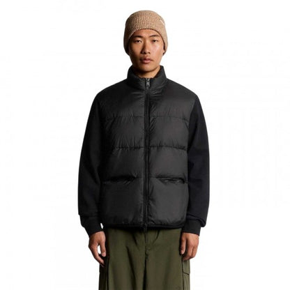 Front - Lyle & Scott Mens Relaxed Fit Hybrid Jacket