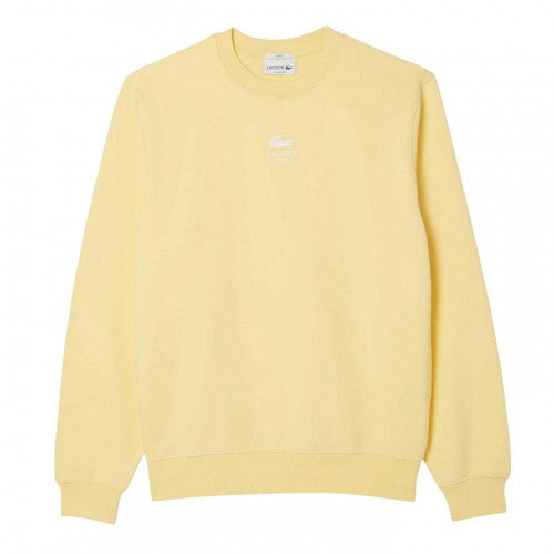 Front - Lacoste Unisex Adult Logo Fleece Sweatshirt