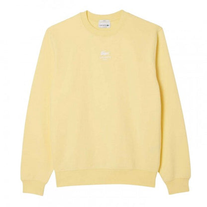 Front - Lacoste Unisex Adult Logo Fleece Sweatshirt
