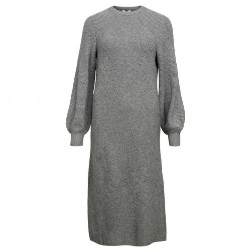 Front - Object Womens/Ladies Ditte Ribbed Crew Neck Sweater Dress