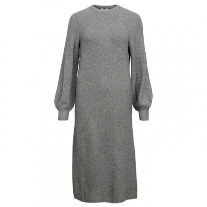 Front - Object Womens/Ladies Ditte Ribbed Crew Neck Sweater Dress