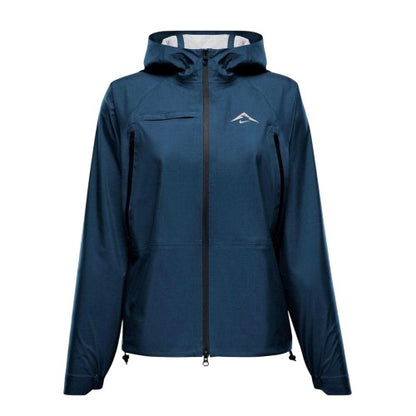 Front - Nike Womens/Ladies Trail Hooded Jacket