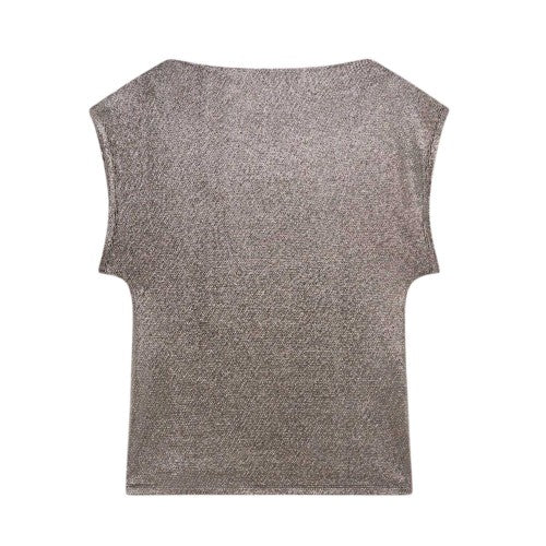 Front - Ted Baker Womens/Ladies Jjesca Metallic Top
