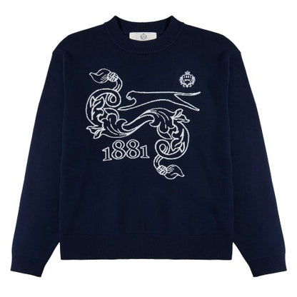 Front - Slazenger Mens Embroidered Logo Crew Neck Casual Sweatshirt