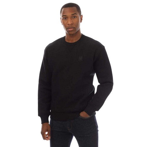 Front - Belstaff Mens Hockley Fleece Sweatshirt