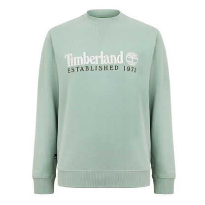 Front - Timberland Womens/Ladies Embroidered Logo Crew Neck Sweatshirt