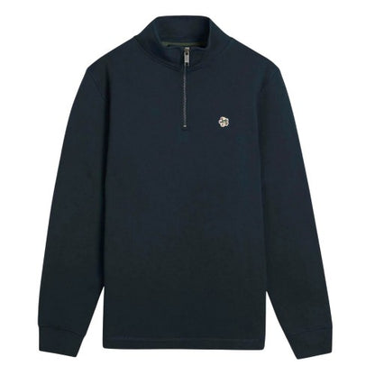Front - Ted Baker Unisex Adult Kilbrn Quarter Zip Sweatshirt