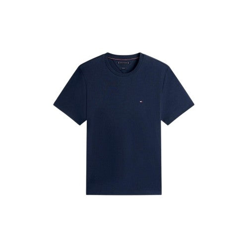 Front - Tommy Hilfiger Mens Crew Neck Regular Short-Sleeved T-Shirt