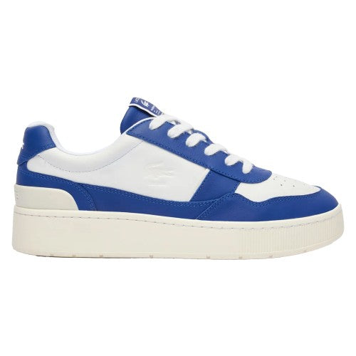 Front - Lacoste Mens Aceclip Premium Leather Trainers