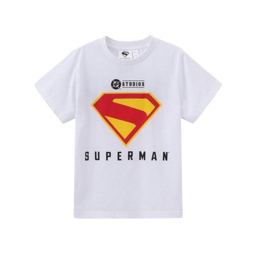 Front - Superman Childrens/Kids Logo T-Shirt