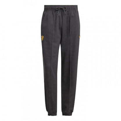 Front - Adidas Mens Manchester United FC Tracksuit Bottoms