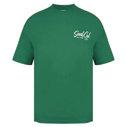 Front - SoulCal Mens Fast Food Oversized T-Shirt