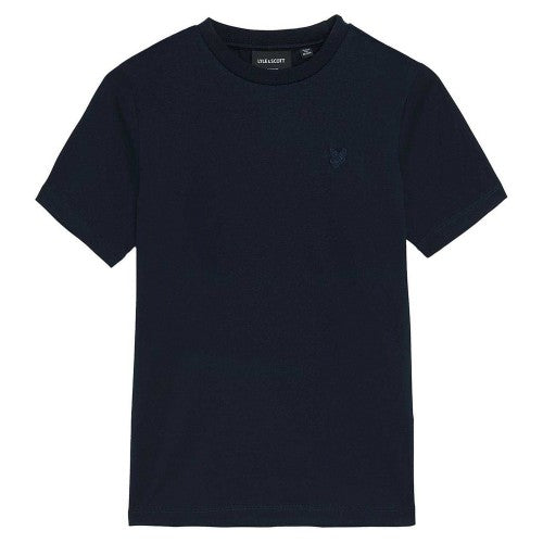 Front - Lyle & Scott Childrens/Kids Tonal Embroidered T-Shirt