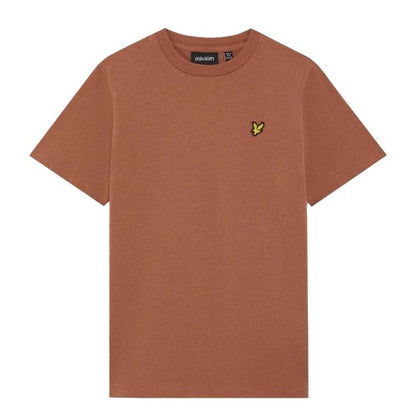 Front - Lyle & Scott Childrens/Kids Script Embroidered T-Shirt