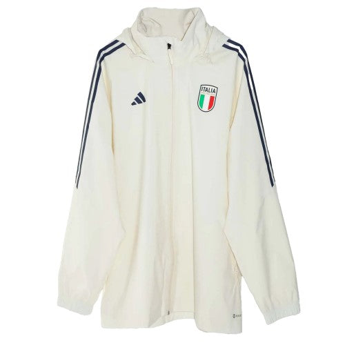 Front - Adidas Mens Condivo 23 Italy Waterproof Jacket
