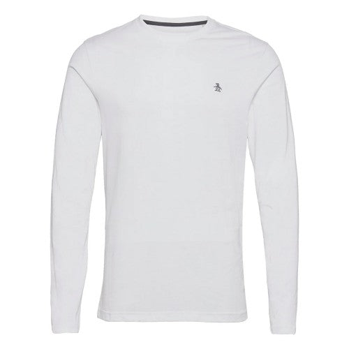 Front - Original Penguin Mens Cotton Long-Sleeved T-Shirt