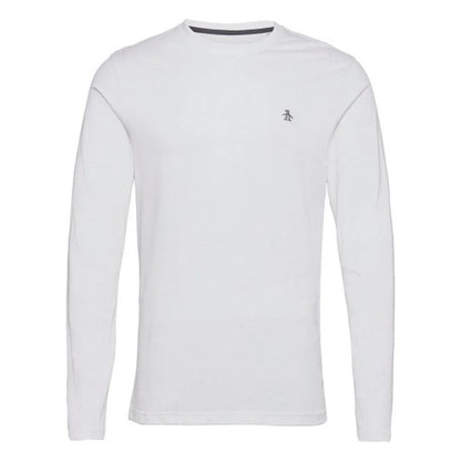 Front - Original Penguin Mens Cotton Long-Sleeved T-Shirt