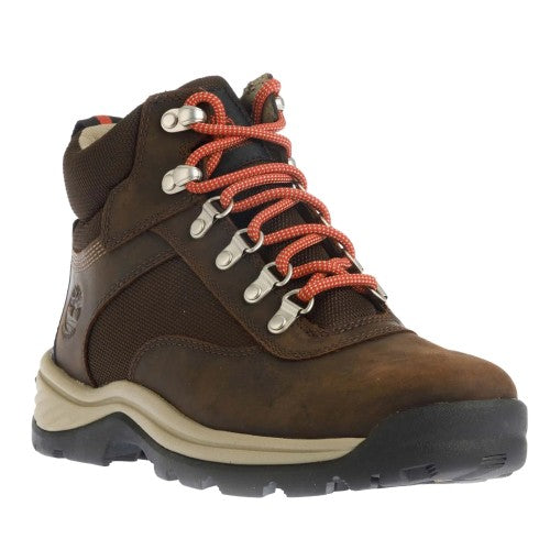 Front - Timberland Womens/Ladies Waterproof Leather Mid Cut Lace Up Hiking Boots