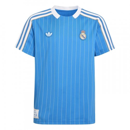 Front - Adidas Childrens/Kids Terrace Icons Real Madrid CF Jersey