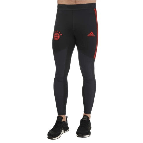 Front - Adidas Mens Condivo Pro FC Bayern Munich Jogging Bottoms