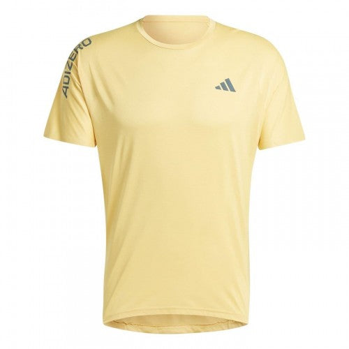 Front - Adidas Mens Adizero Running T-Shirt