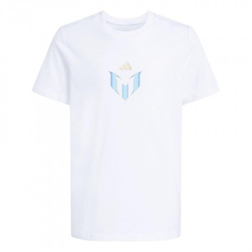 Front - Adidas Childrens/Kids Messi Icon T-Shirt