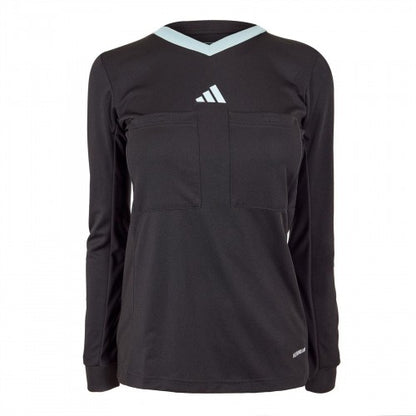 Front - Adidas Womens/Ladies 22 Long-Sleeved Referee Jersey