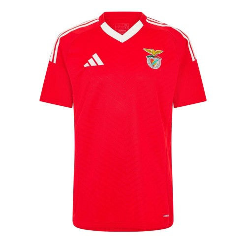 Front - Adidas Mens 24/25 SL Benfica Home Jersey