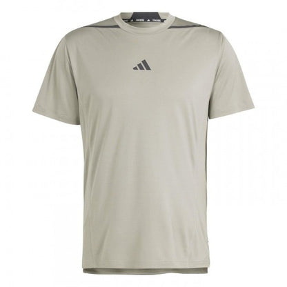 Front - Adidas Mens Designed For Training T-Shirt