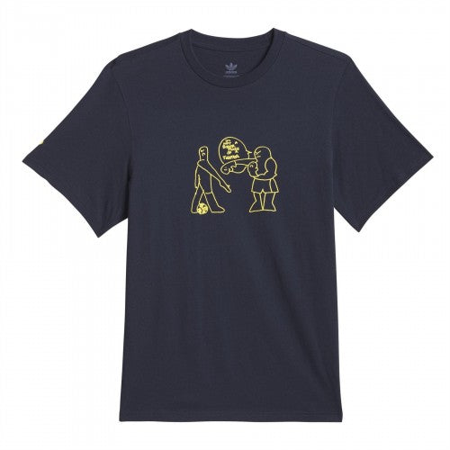 Front - Adidas Mens Shmoofoil Fighter T-Shirt
