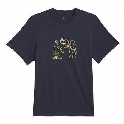 Front - Adidas Mens Shmoofoil Fighter T-Shirt