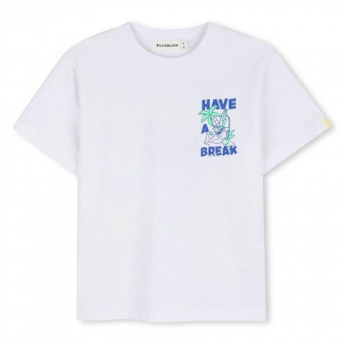 Front - Billieblush Childrens/Kids Shark T-Shirt