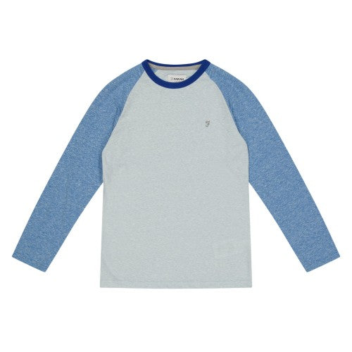 Front - Farah Childrens/Kids Raglan Baseball T-Shirt